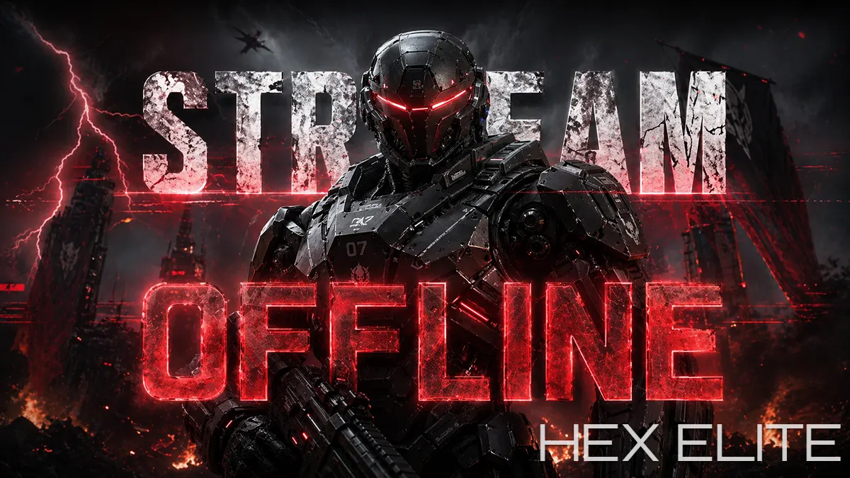 Twitch Cyber Offline Screen