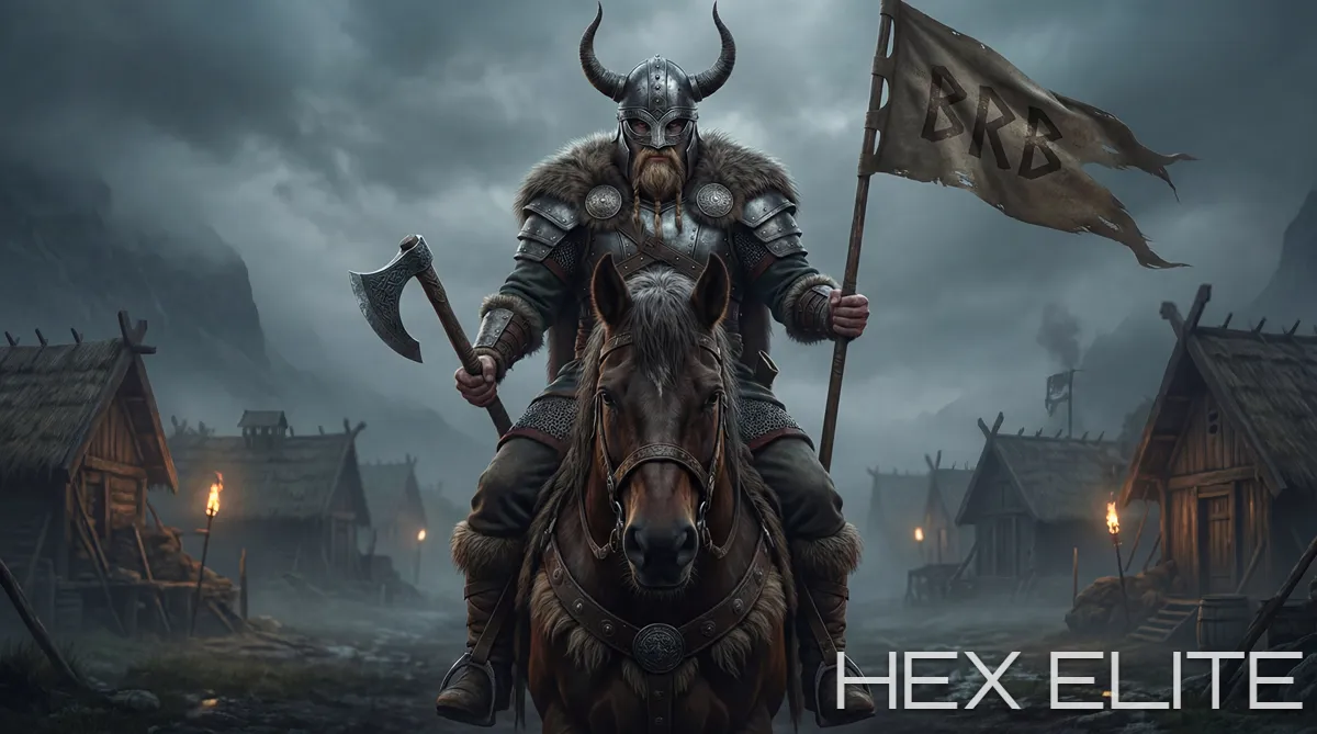 Viking BRB Screen - Custom 3D Stream Be Right Back Scene